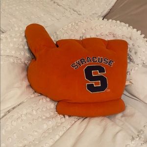 Syracuse SU #1 stuffed hand